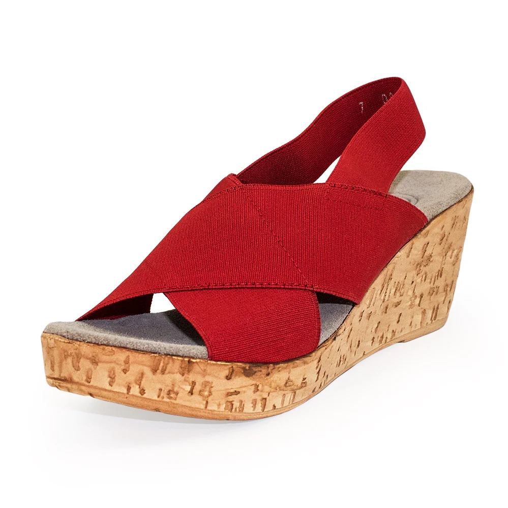 MED Platform Wedge Sandal - Image 13
