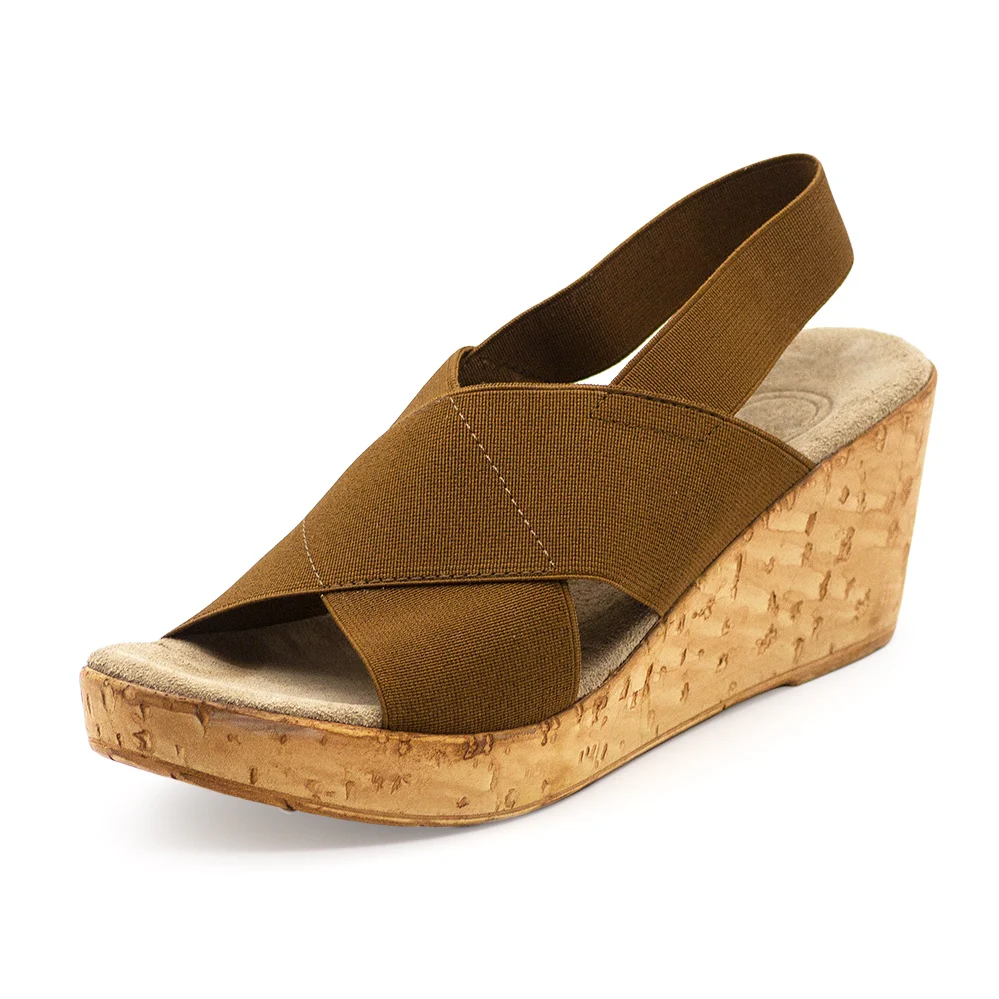 MED Platform Wedge Sandal - Image 3