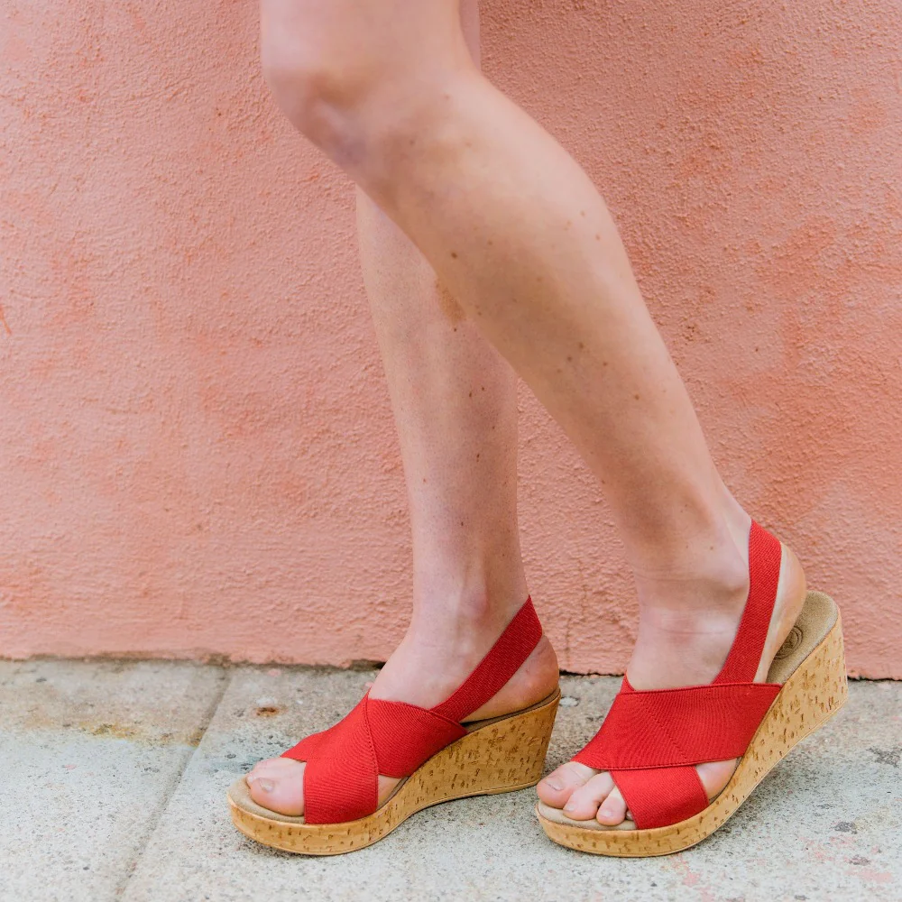 MED Platform Wedge Sandal - Image 53