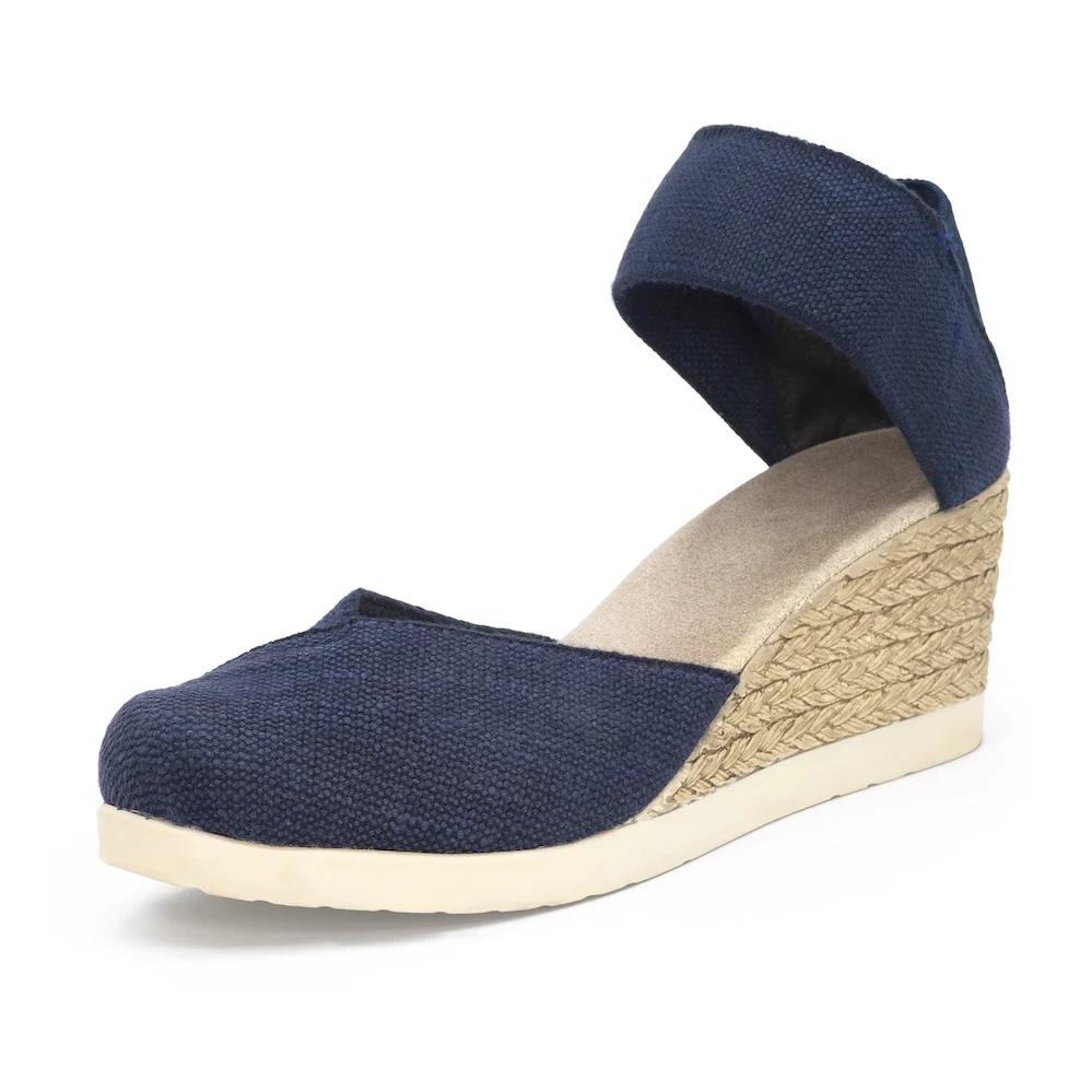 OBX Closed-Toe Espadrille Wedge - Image 3